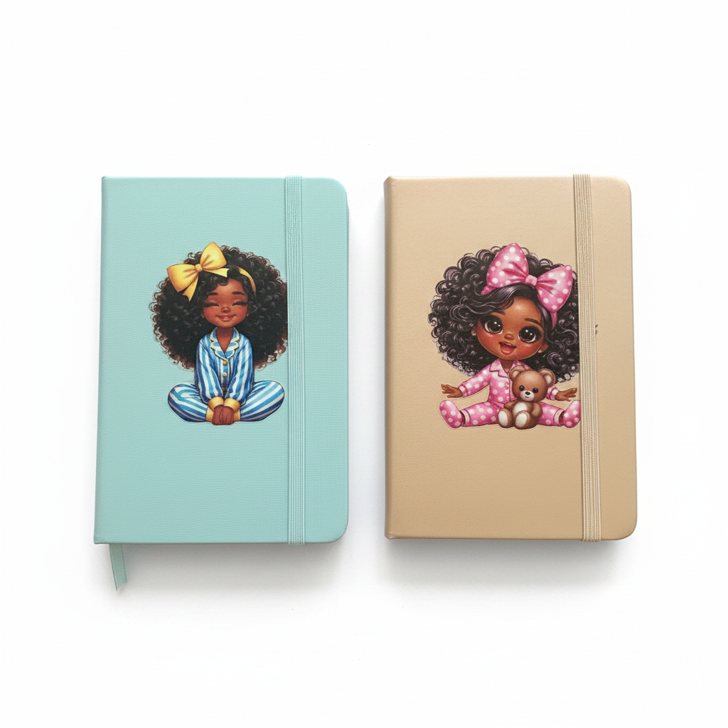 A6 Kids Journals - Clean White Background