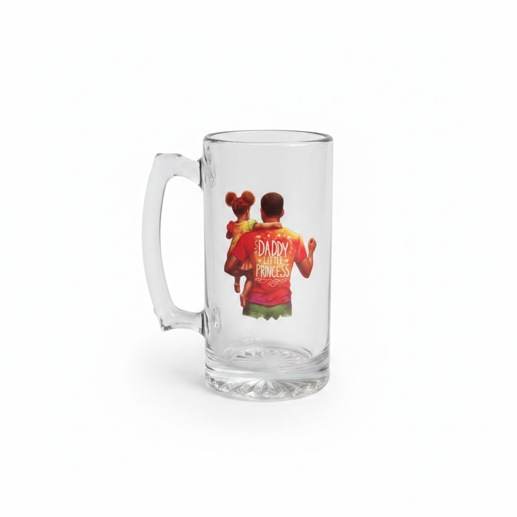 Super Hero Dad Glass Mug